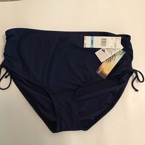 Swim Bottoms 20W Navy Stretch with Lycra NWT
